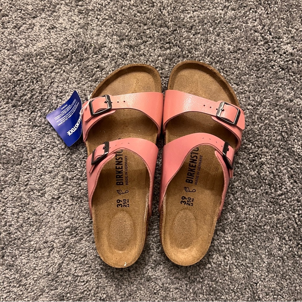 Birkenstock Coral Double-Strap Sandals